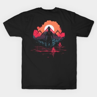 Japanese Traditional Mount fuji Japan Geisha T-Shirt